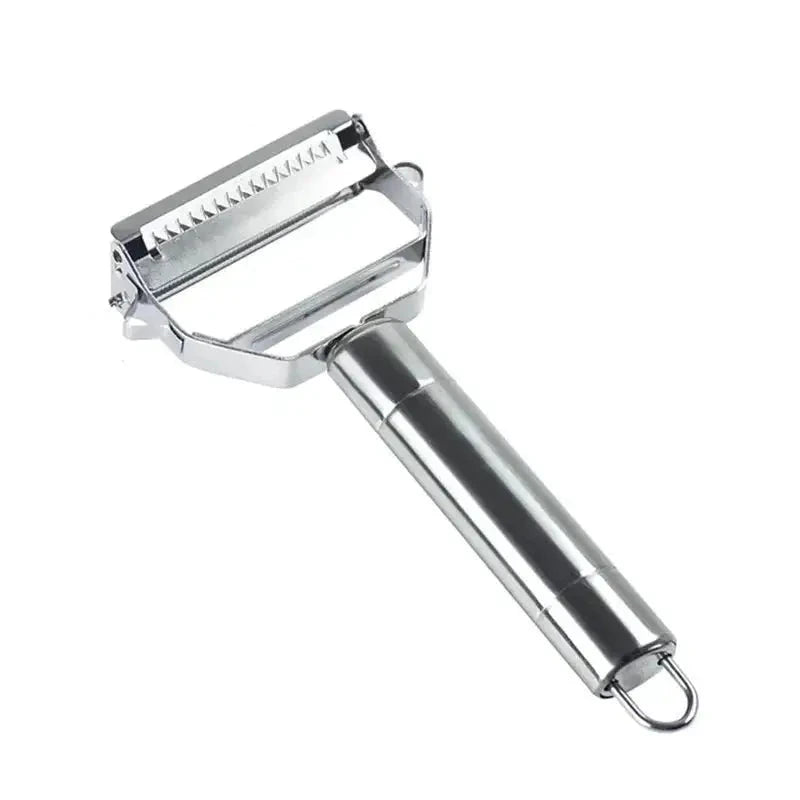 Éplucheur EcoPeel™ trancheur précis pour légumes et fruits fins AcierInoxydableMultifonctionEplucheur™ -Cuisinezchezvous.com