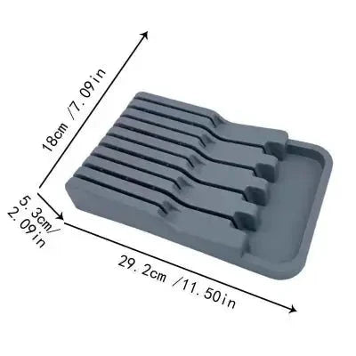 Installation du porte couteaux dans un tiroir standard - Cuisinezchezvous.com