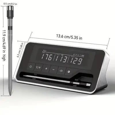 Thermomètre de cuisson Bluetooth sans fil prise de mesure - Cuisinezchezvous.com