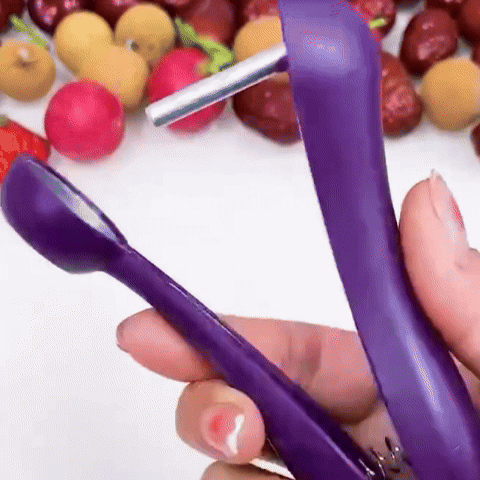 Dénoyauteur cerise rapide et efficace vue de face - Cuisinezchezvous.com