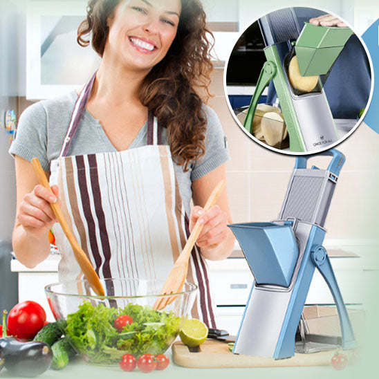 EasyCut™ Kitchen Mandoline | Multifunction Slicer - Cuisinezchezvous.com