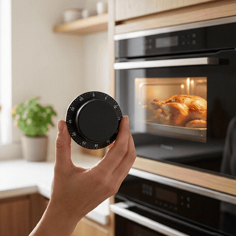 Minuteur ChronoKitchen™ avec affichage numérique clair et boutons ergonomiques - Cuisinezchezvous.com