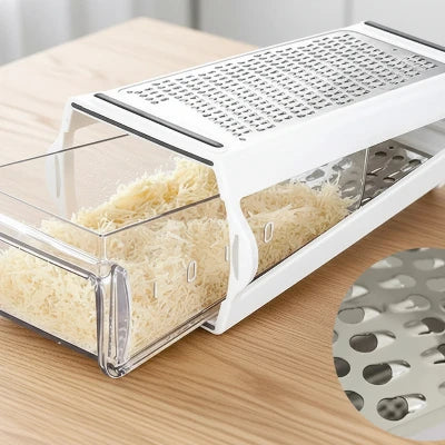 Râpa à fromage avec contenant intégré Cuisinezchezvouscom