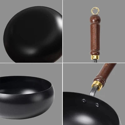 Un  manche en bois ergonomique Cuisinezchezvous.com