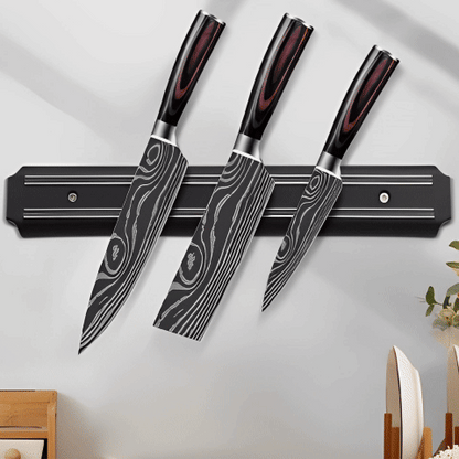 Barre magnétique pour  couteaux de toutes formes très solide  - Cuisinezchezvous.com