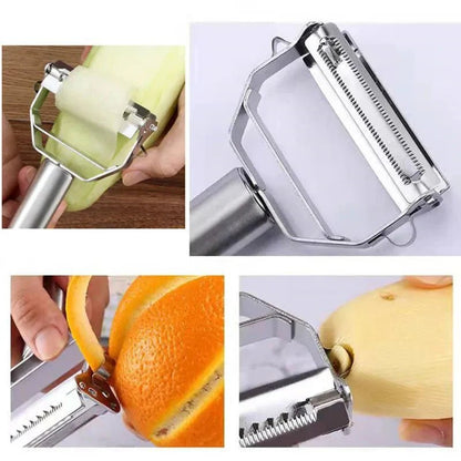Éplucheur EcoPeel™ manche ergonomique antidérapant confort en main - Cuisinezchezvous.com