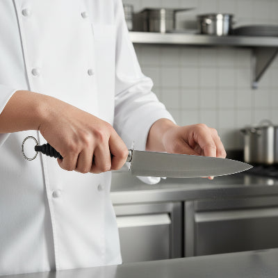 Affuteur de Couteau |Acier Carbone Professionnel - Cuisinezchezvous.com