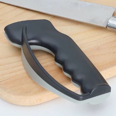 Affûtage couteau en deux étapes précision et sécurité — Cuisinezchezvous.com