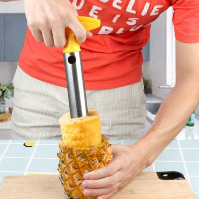 Tranches d'ananas parfaites en spirale prêtes à être dégustées