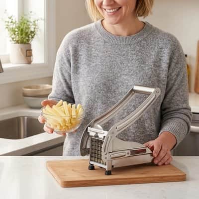 Coupe frite EsyCut,Cuisinez chez vous