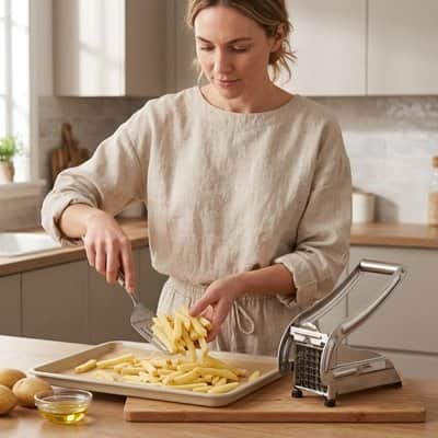 Coupe frite Professionnel EasyCut,cuisinez chez vous