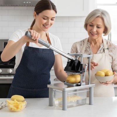 Coupe Frite | Professionnel EasyCut™ - Cuisinezchezvous.com