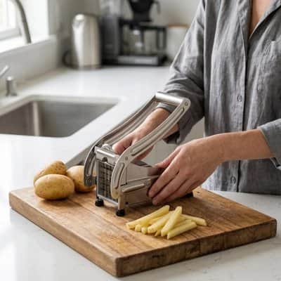 Coupe frite EasyCut ,Cuisinez chez vous