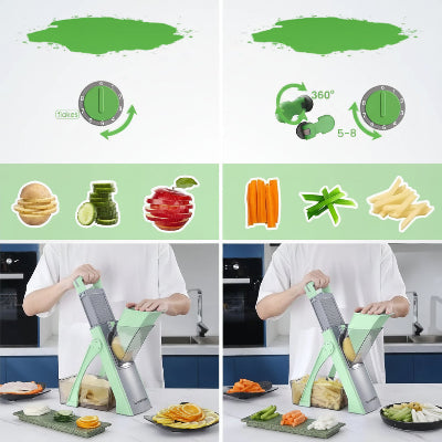 Coupe légumes julienne ,tranche Cuisinezchezvous.com