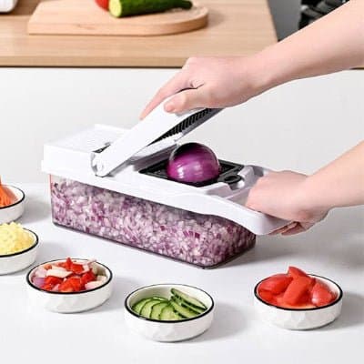 Coupe-légumes EasyCut™ base antidérapante sécurité - Cuisinezchezvous.com