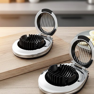 Coupe oeuf pratique pour des tranches uniformes et nettes - Cuisinezchezvous.com