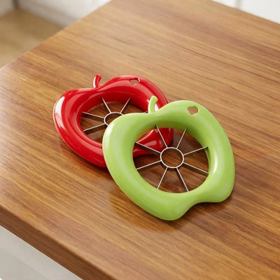 Coupe pomme​ rouge et vert Cuisinezchezvous.com