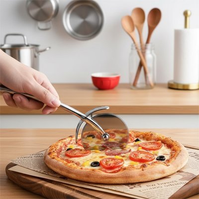 Couteau pizza | UltraTranche Ergonomique - Cuisinezchezvous.com