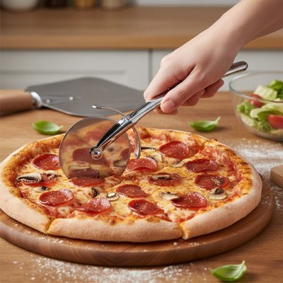 Couteau pizza | UltraTranche Ergonomique - Cuisinezchezvous.com