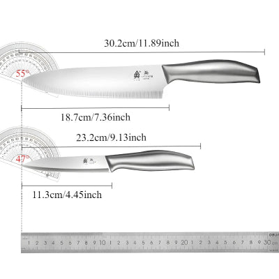 Couteau de cuisine équilibré pour une découpe précise et sans effort - Cuisinezchezvous.com
