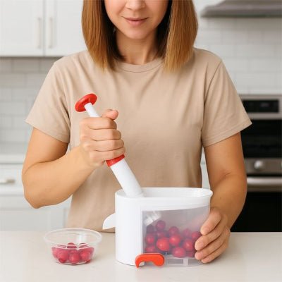 Dénoyauteur de cerise | Rapide et Pratique EcoPeel™ - Cuisinezchezvous.com