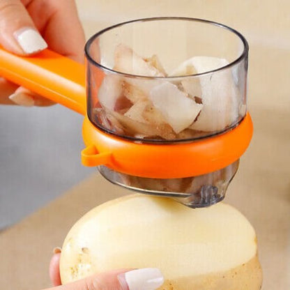 Lame en acier inoxydable de l'éplucheur à légumes pour une coupe précise - Cuisinezchezvous.com