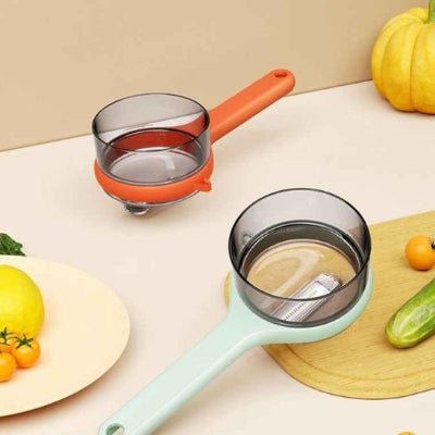 Poignée ergonomique de l'éplucheur à légumes inox ultra-tranchant - Cuisinezchezvous.com