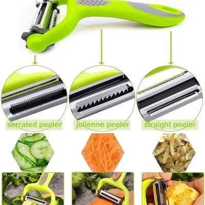 Un économe qui offre différente coupe Cuisinezchezvous.com
