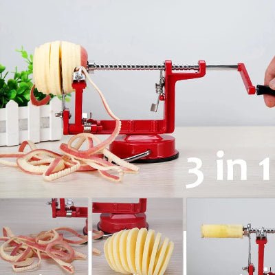 Préparation de tarte aux pommes rapide avec l'ustensile MultiPrep EcoPeel