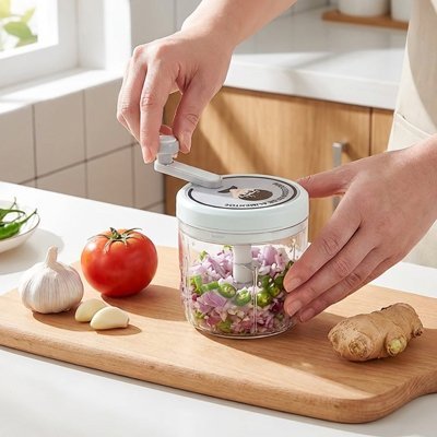 Mini hachoir manuel | Compact et rapide - Cuisinezchezvous.com