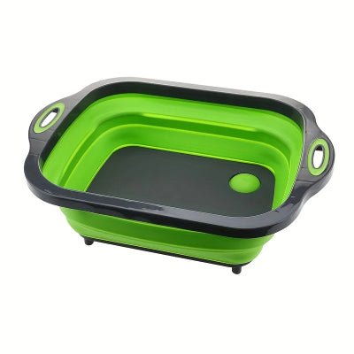 Rangement compact de la planche a decouper silicone pliable - Cuisinezchezvous.com