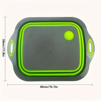 Utilisation de la planche a decouper pour rincer des légumes - Cuisinezchezvous.com