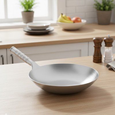 Poele Wok Inox HeatPro™ | Cuisson Asiatique Professionnelle - Cuisinezchezvous.com