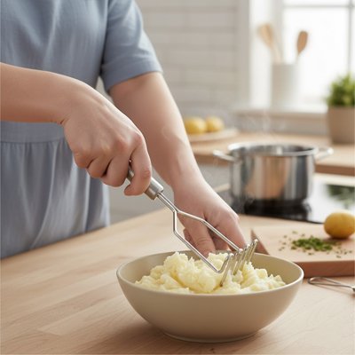 Presse Puree | Ergonomique Inox EasyCut™ - Cuisinezchezvous.com