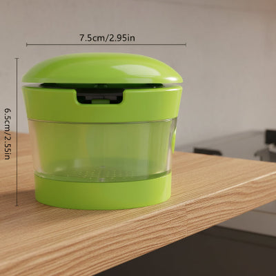 Presse ail ergonomique robuste détail de la dimension - Cuisinezchezvous.com