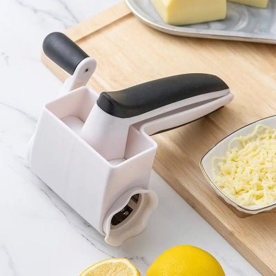 Râpe à Fromage Rotative à Manivelle 3 en 1 – EasyCut™ - Cuisinezchezvous.com