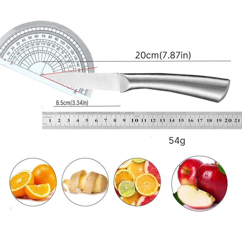 Set Couteaux de Cuisine Professionnels - Acier Inoxydable - Cuisinezchezvous.com