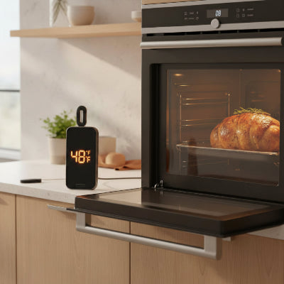 Thermomètre de cuisson à l'intérieur et à l'extérieur Cuisinezchezvous.com