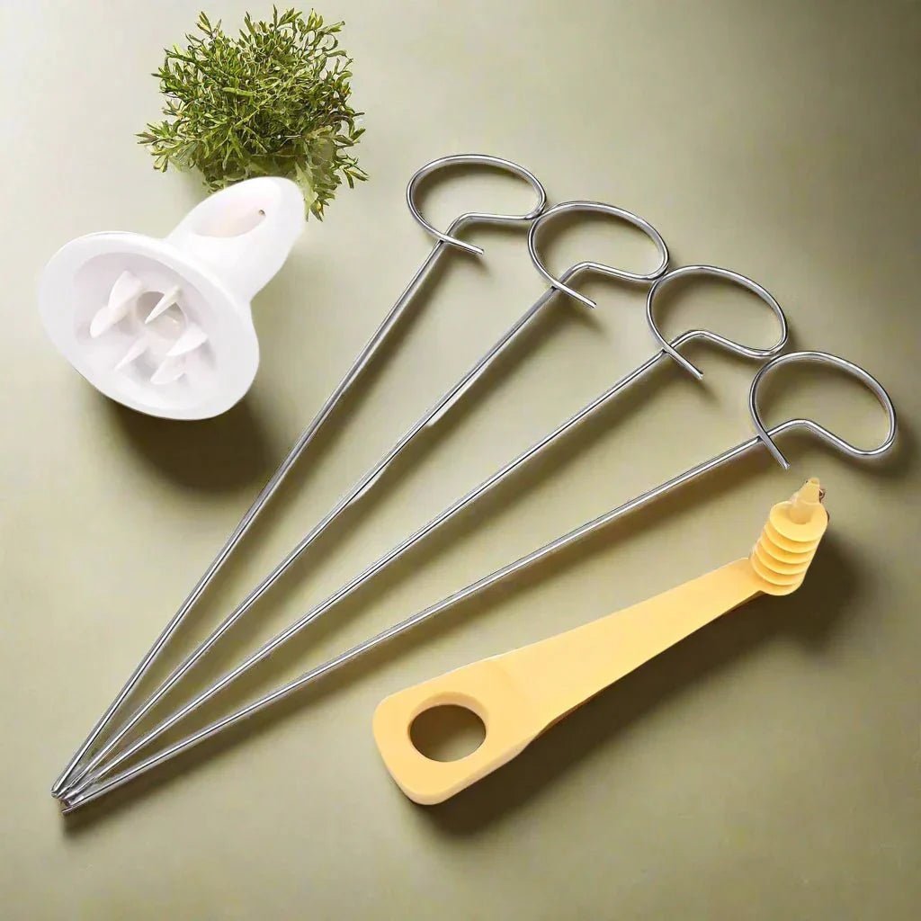 PotatoCutter™ jaune - design ergonomique et coloré"